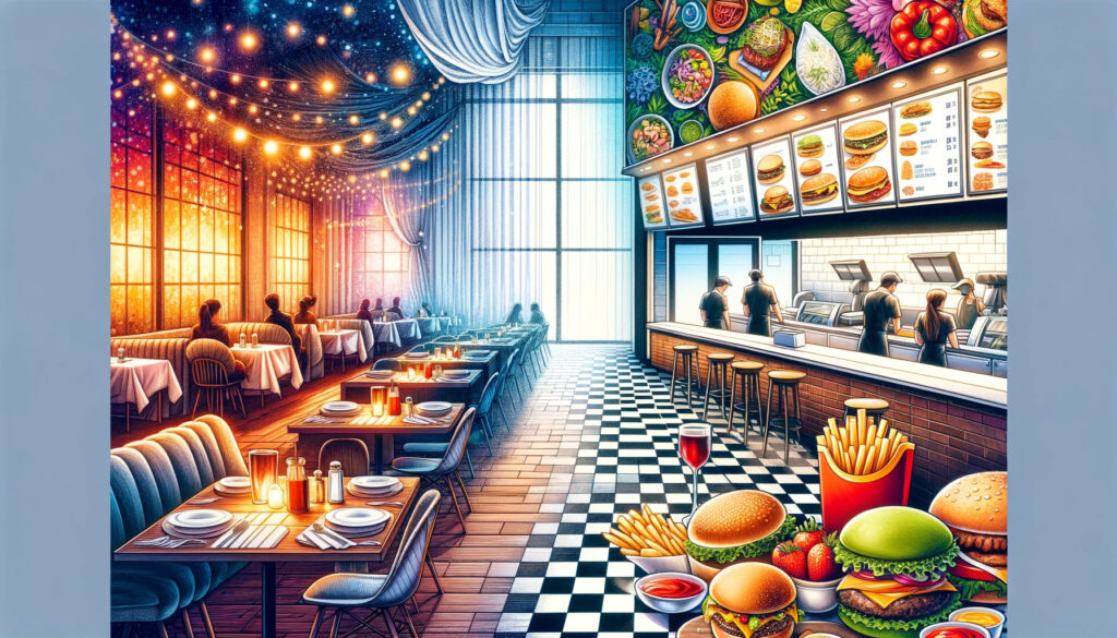 Fast Food vs Restaurant