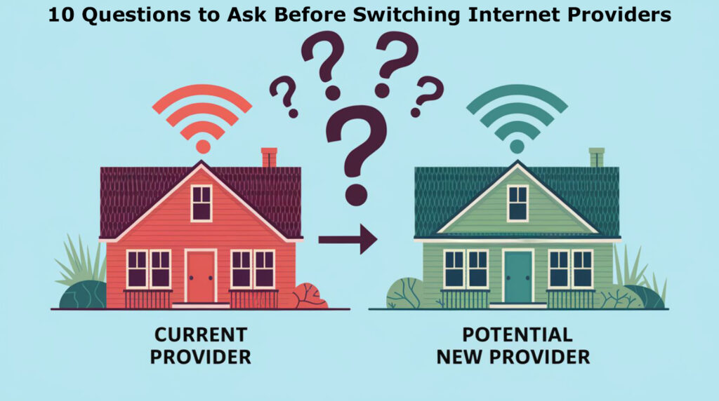 Switching Internet Provides