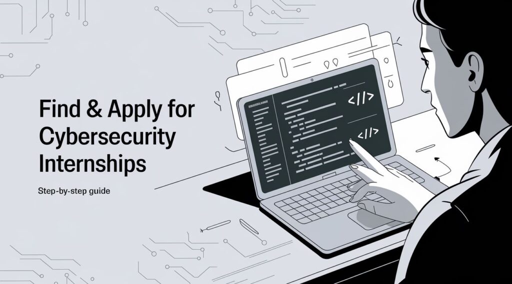 How to apply for cybersecurity internship