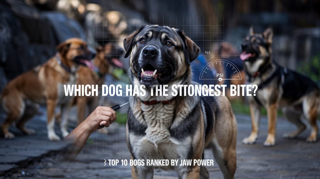Which Dog has the strongest bite