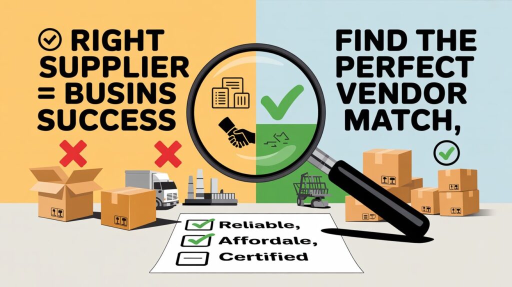 Find the Right Suppliers