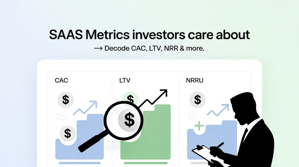 SaaS Metrics that invostors care