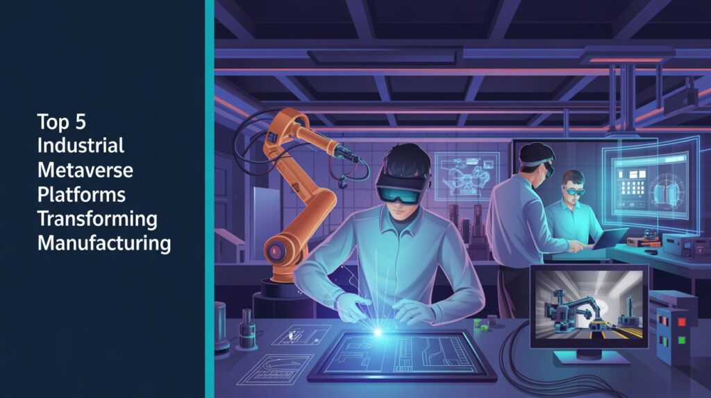 Metaverse platforms for manufactureing