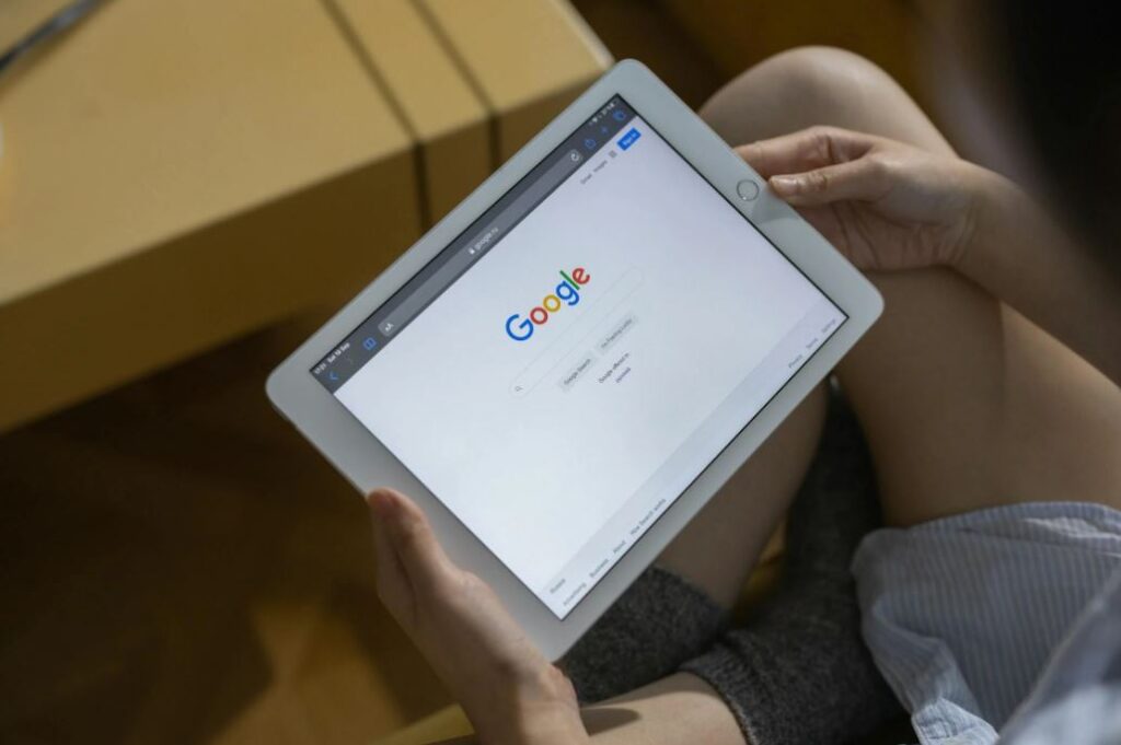 Google In a Ipad