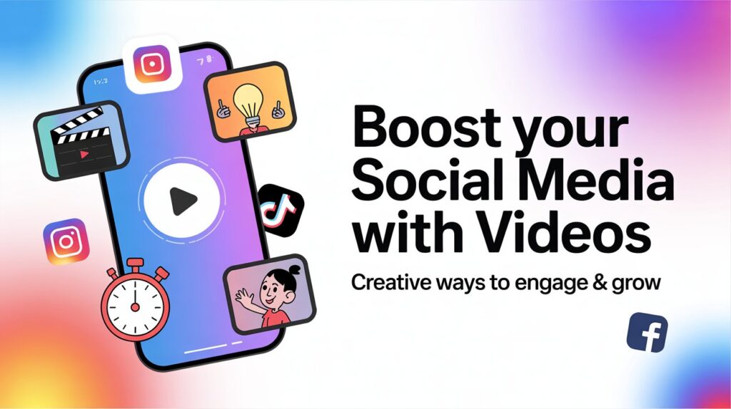 Boost Your Social Media with videos