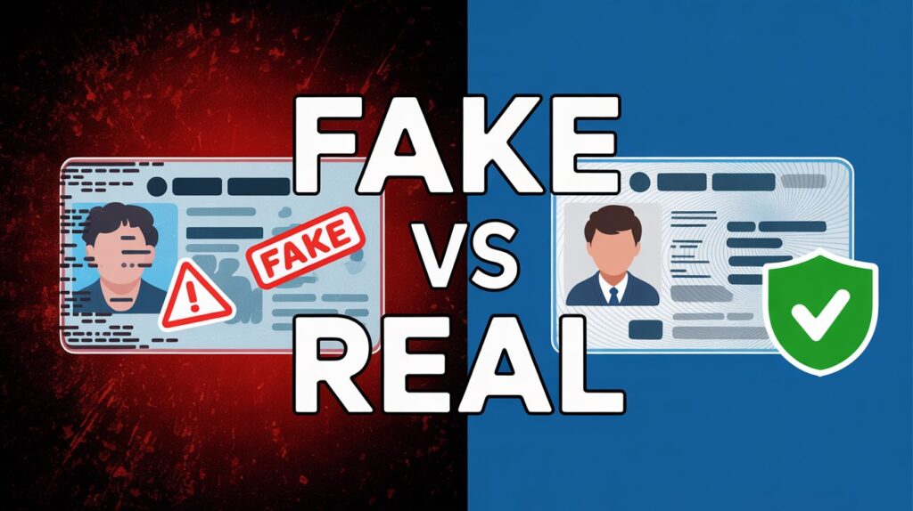 Fake vs Real Id