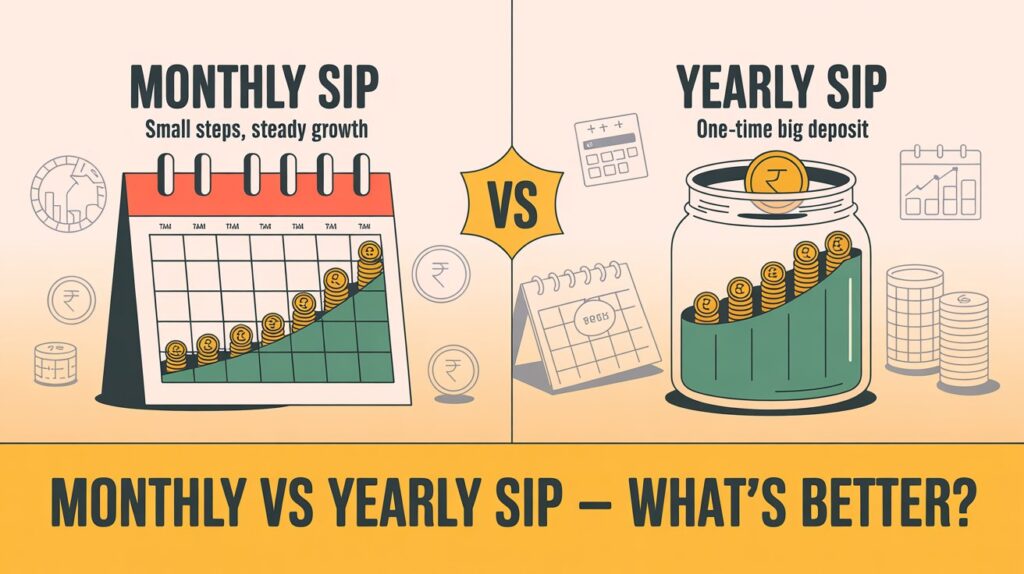 Monthly SIP vs Yearly SIP