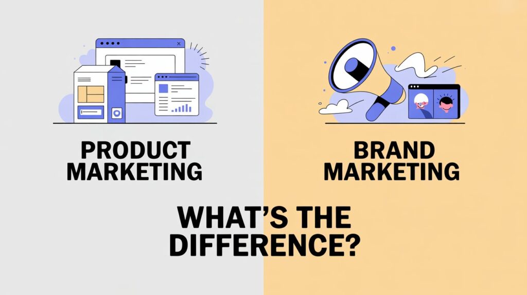 Product Marketing vs Brand Marketing
