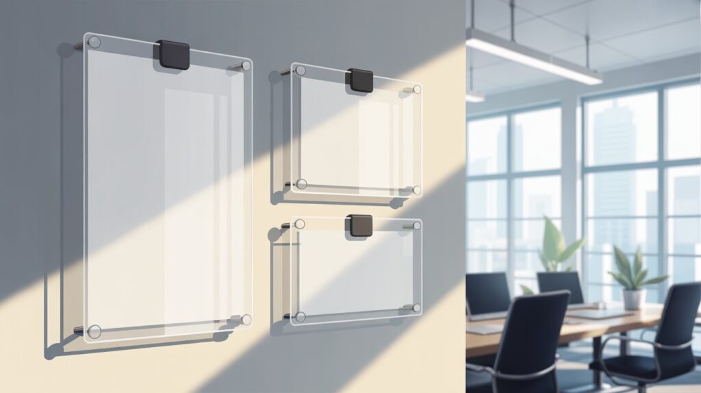 Choosing the Right Acrylic Wall Mount Sign Holder for Your Business Needs