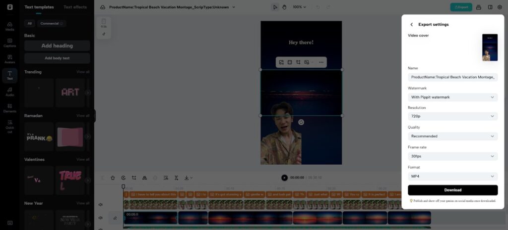 Shape each reel until it feels perfect