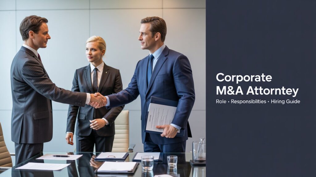 Corporate M&A Attorney
