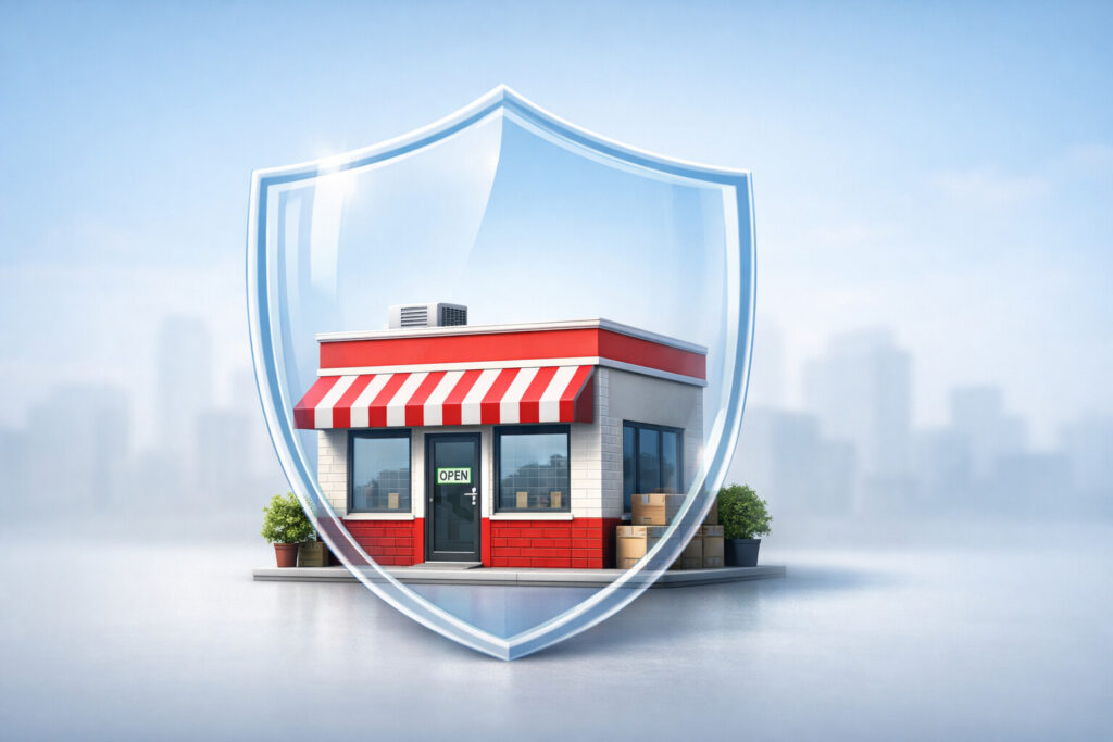 Protected by a glossy shield