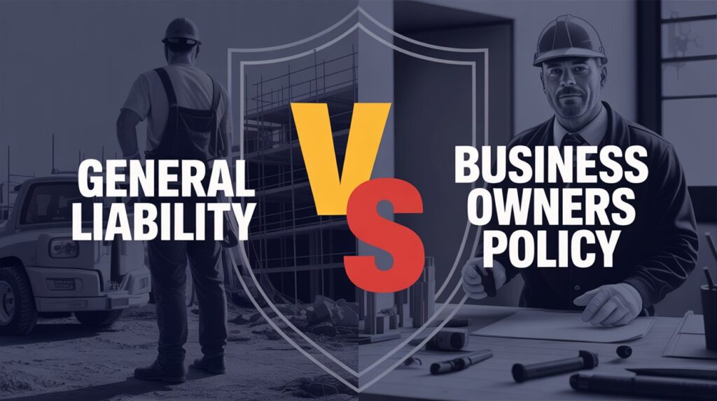 Business Owners Policy vs General Liability for Contractors