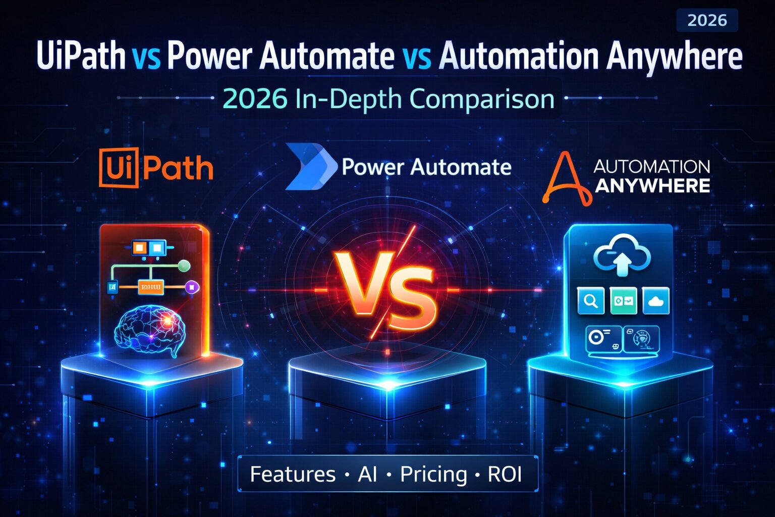 UiPath vs Microsoft Power Automate vs Automation Anywhere: 2026 ...