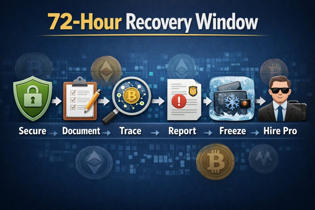 72-hour recovery process steps