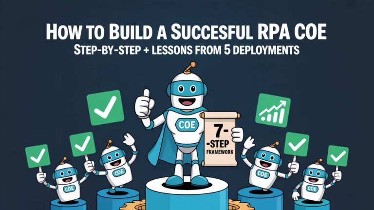 How to Build a Successful RPA Center of Excellence (CoE) in 2026: Step ...