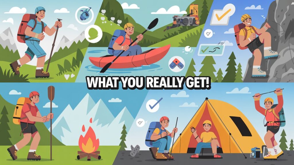 What to Expect in Outdoor Activities Packages