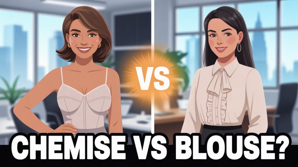 Work Chemises vs Traditional Blouses