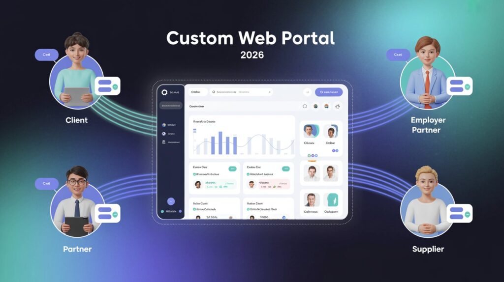 Custom Web Portal