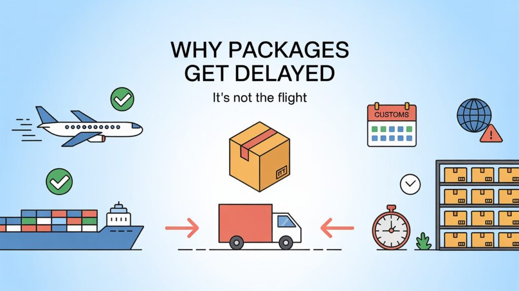 What Delays International Packages