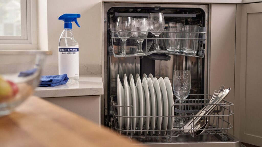 Dishwasher leaving residue