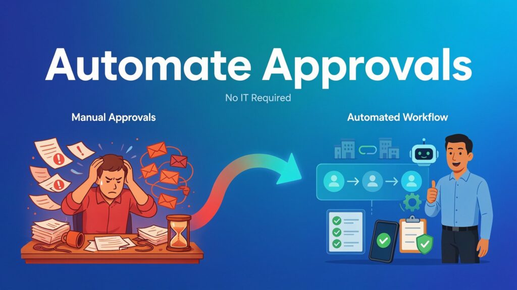 Automating Multi-Dept Approvals Without IT Dependency