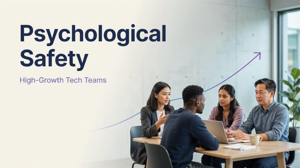 Building Psychological Safety in High-Growth Tech Teams