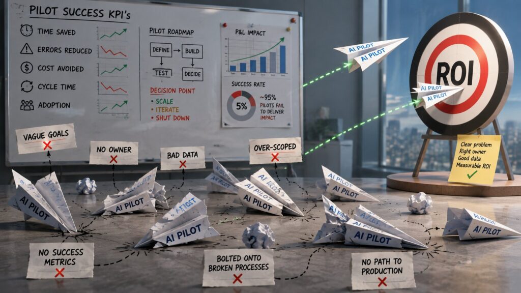 Why Most AI Pilots Fail to Deliver ROI