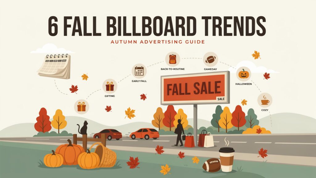 6 Seasonal Billboard Trends for Autumn Brands