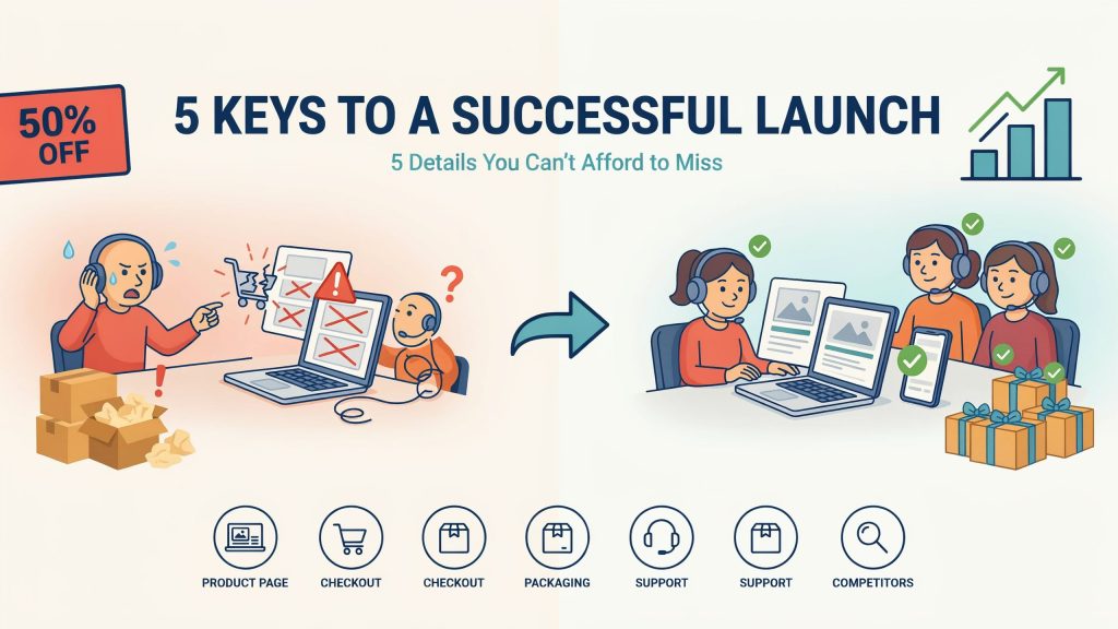 5 Details That Can Make or Break an Online Product Launch
