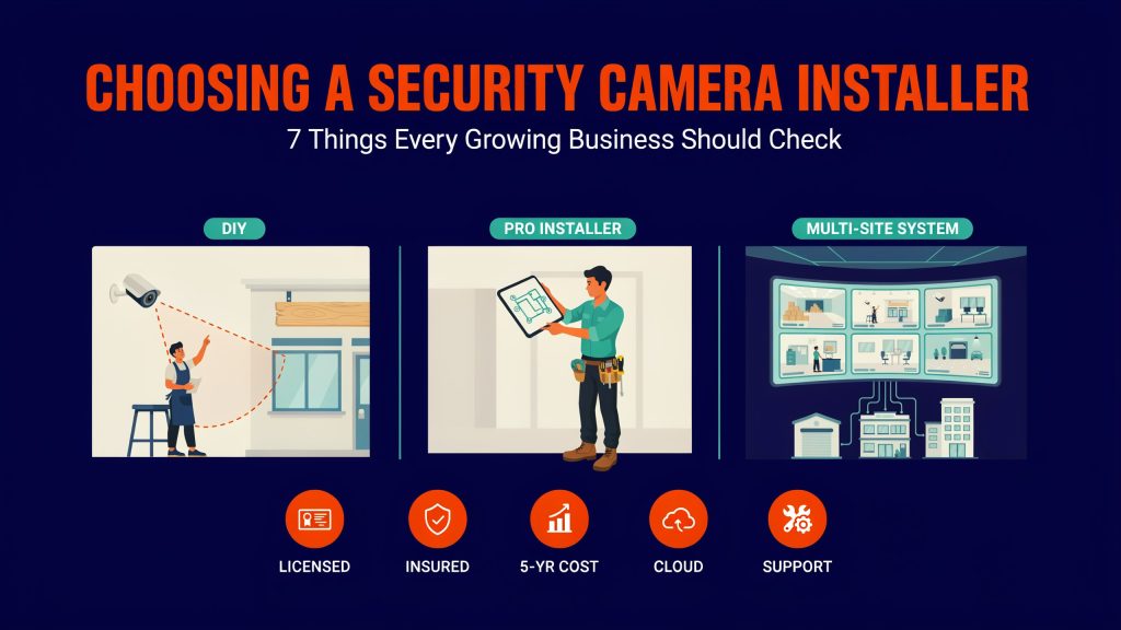 Choose a Company to Install Security Cameras
